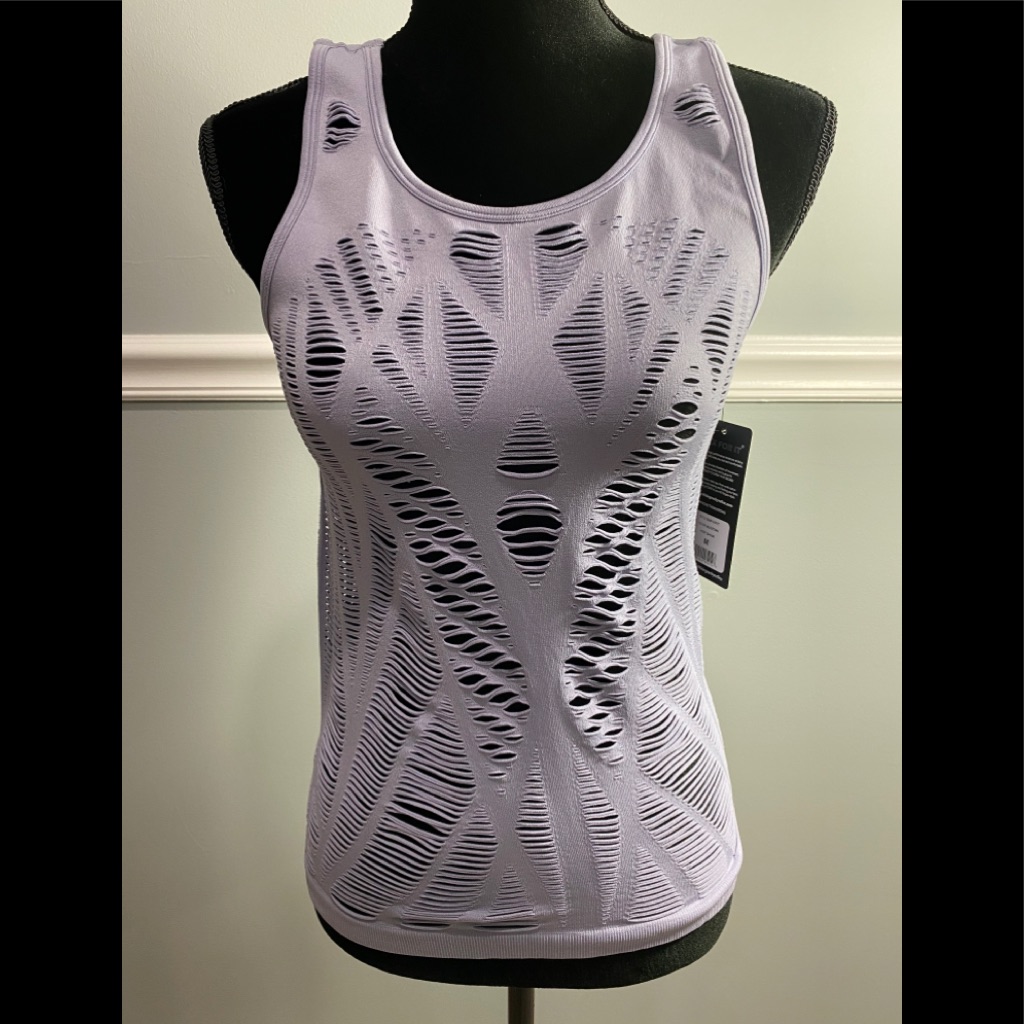 90 Degree Textured Seamless Tank Top
